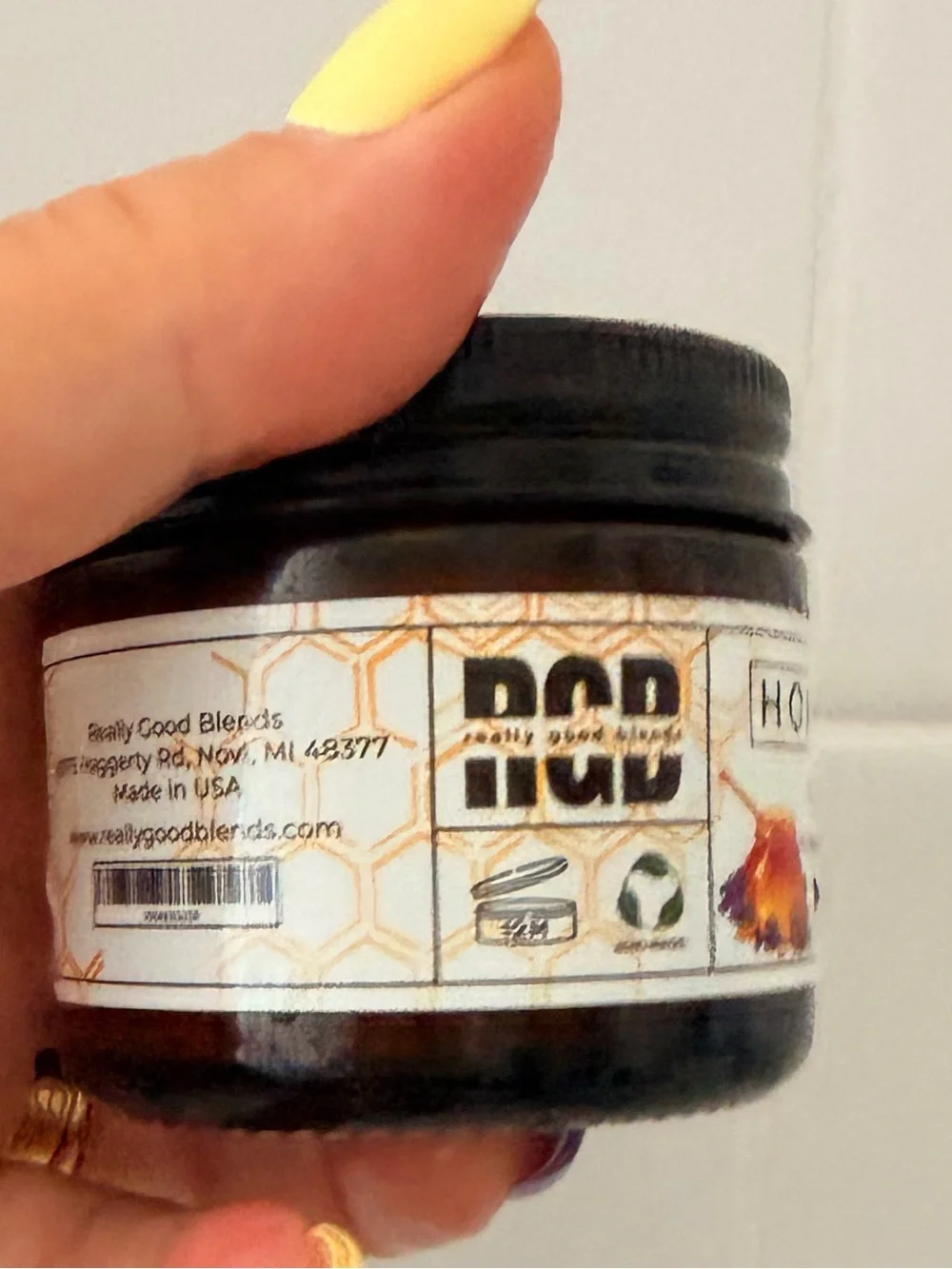 RGB Really Good Blends GrassFed Tallow Lavender Balm Nourishing Skin Moisturizer